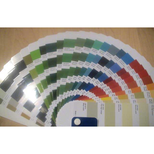mipa Farbfächer Farbkarte mit Schlepper + Landmaschinen Farben