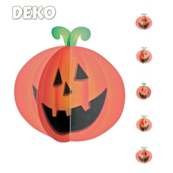 Fasching Kürbisdeko Halloween Deko 3D