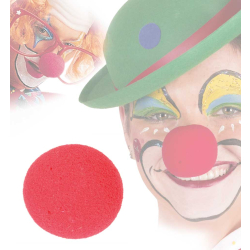 Fasching Karneval Schaumstoffnase Clown Nase 1 Stück