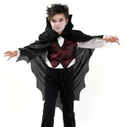 Fasching Halloween Kinderkostüm Dracula Oberteil mit...