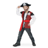 Fasching Piraten Kostüm Oberteil mit Gürtel Gr. 152