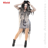 Fasching Halloween Zombie Kleid Kostüm Damen Größe 42 Karneval