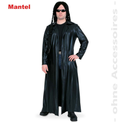 Fasching Halloween Mantel Black Coat Dracula Vampir...