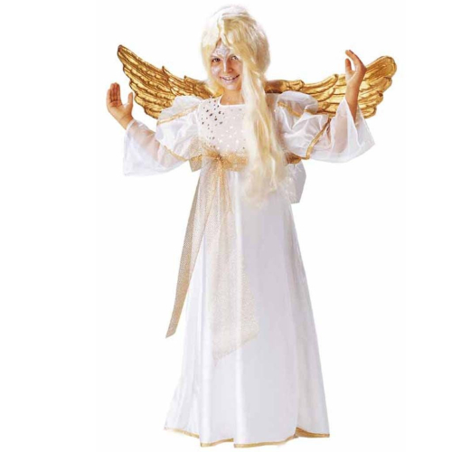 Fasching Karneval Engel Kleid ohne Flügel Engelchen Gr. 104
