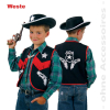 Fasching Karneval Cowboy Weste Sheriff Gr. 104