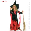 Fasching Samantha Kleid Gr. 116 Hexen Kostüm